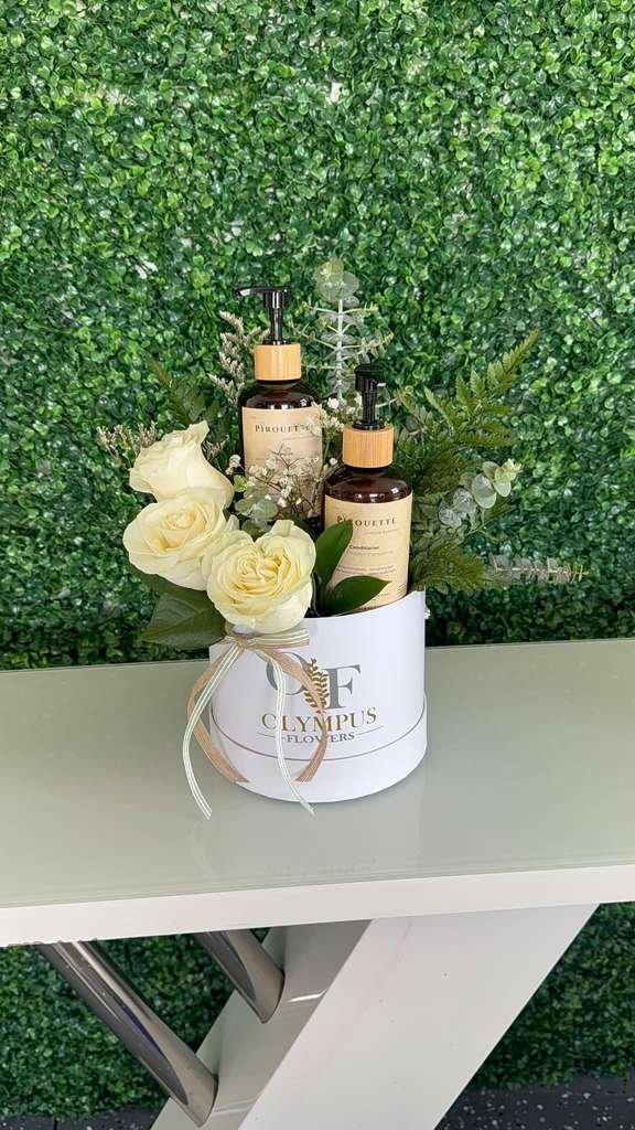 Pampered Mom — with Pirouette Beauty Natural Shampoo and Conditioner Set